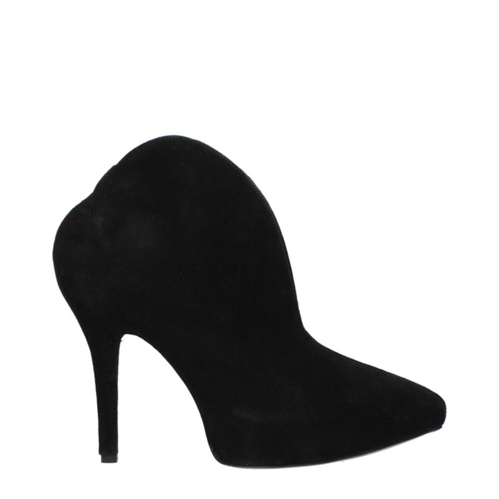 Alaïa Black Leather Ankle Women's Boots